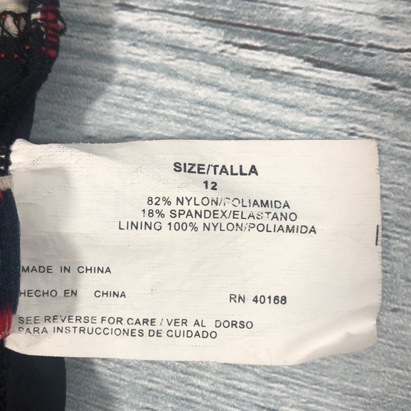 Jamaica Bay Floral Tankini Sz:12 - Picture 7 of 8